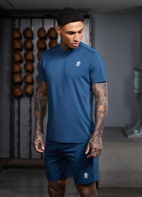 bărbați Gym King albastru clar de lună 365 tricou poli îmbrăcăminte 4R8D6196